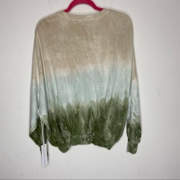 Young Fabulous & Broke Green Ombré Tie Dye NWT - Picture 4 of 8
